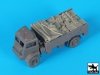 Black Dog T72096 Bedford QL accessories set for IBG Models 1/72